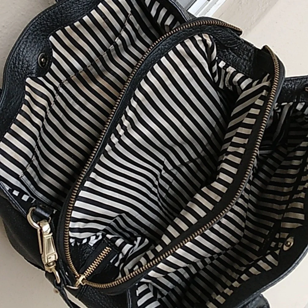 Kate Spade Southport Jenny satchel bag black leather